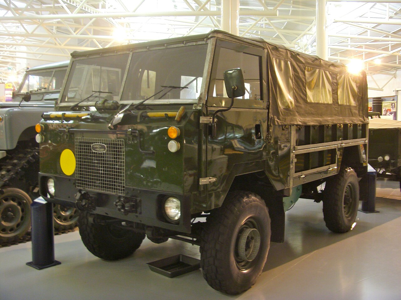 1975 Land Rover 101 Forward Control at the Heritage Motor Centre, Gaydon