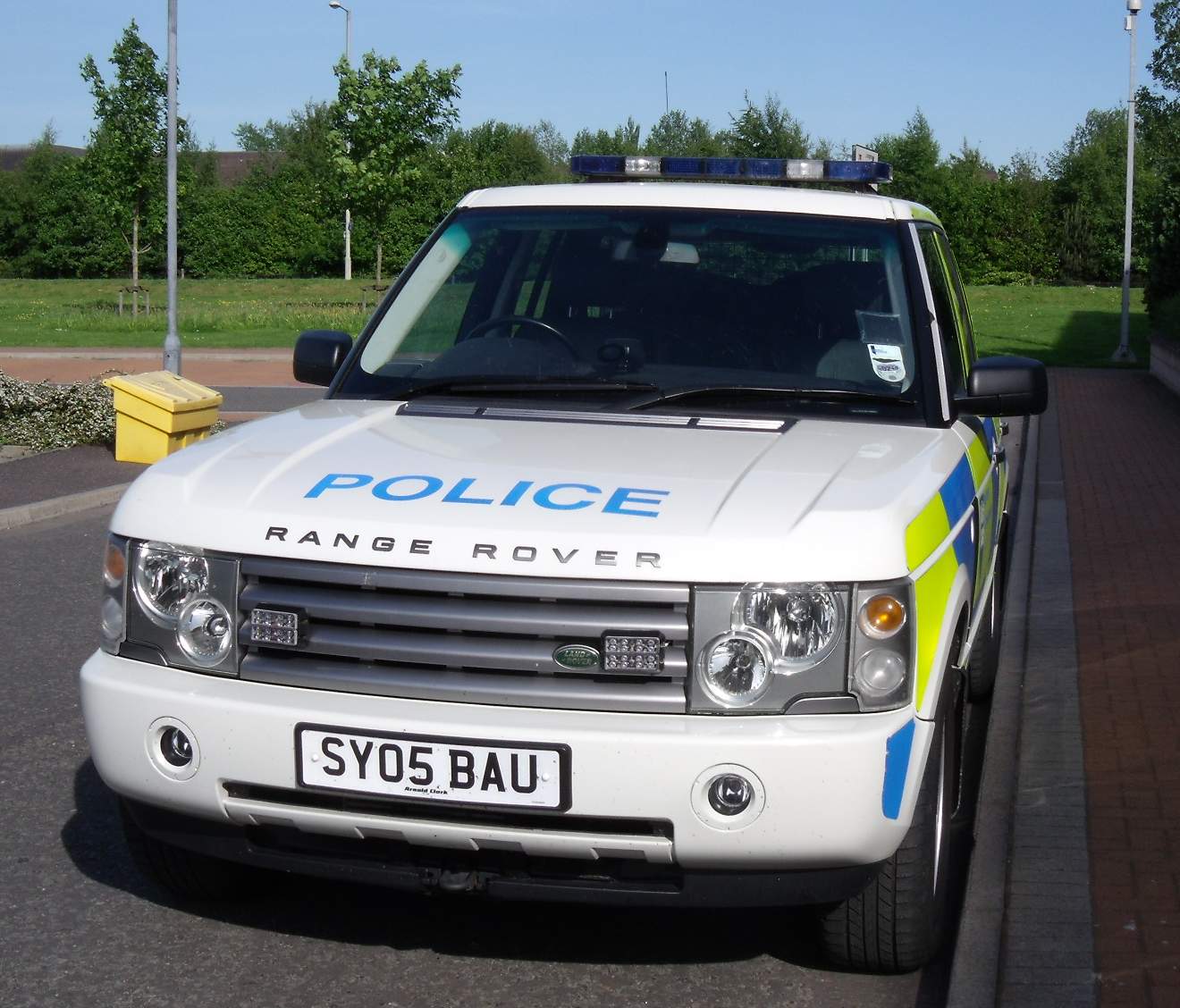 Northern Constabulary Range Rover L322, Inverness, May 2009