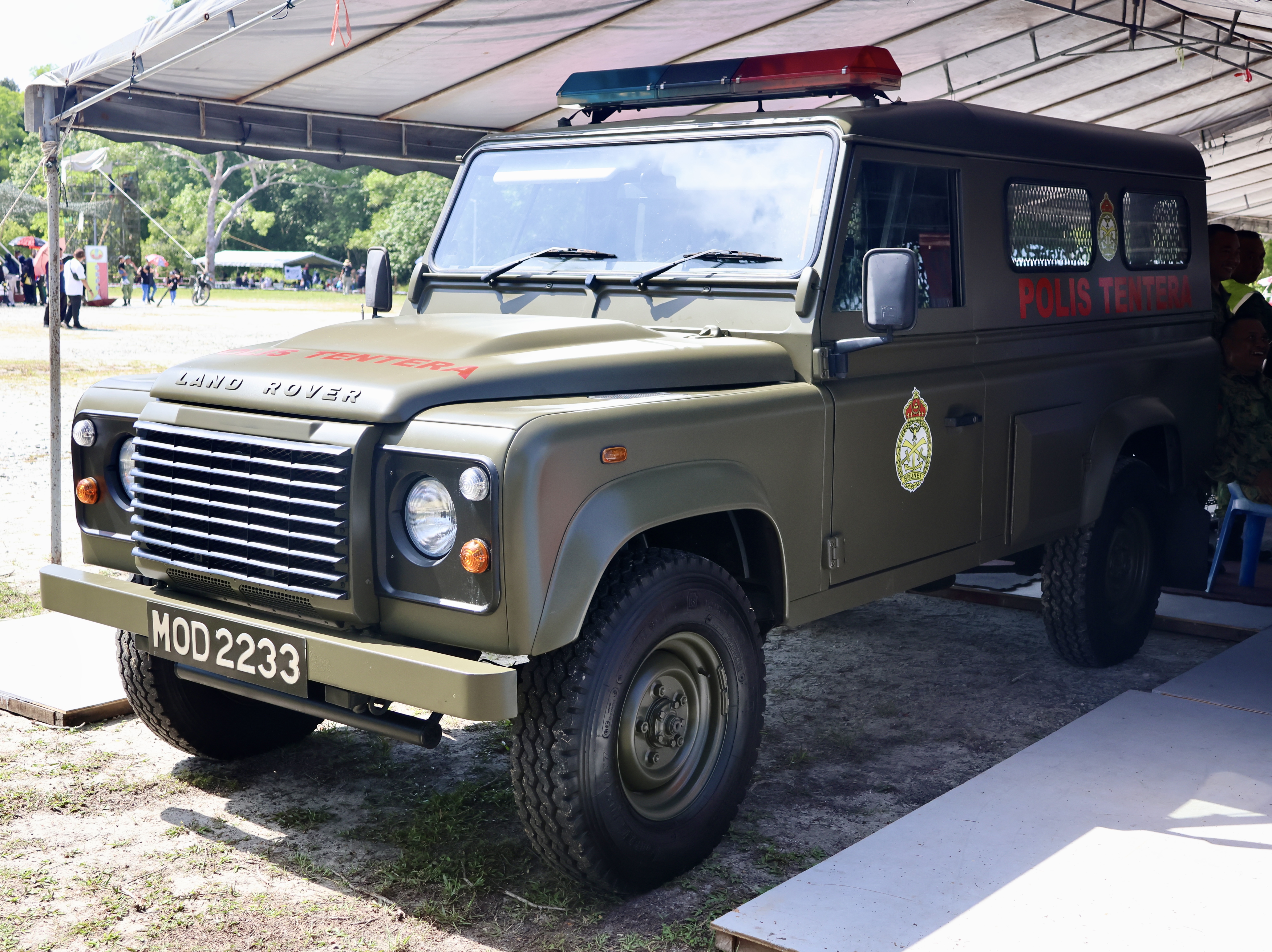 MOD 2233 on the RBAF 63rd anniversary display — the reference for this model; linked only.
