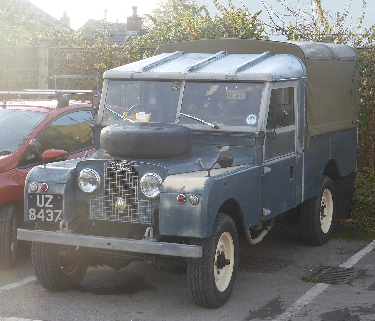 1957 Land Rover Series I 109-inch truck cab with canvas-tilt rear