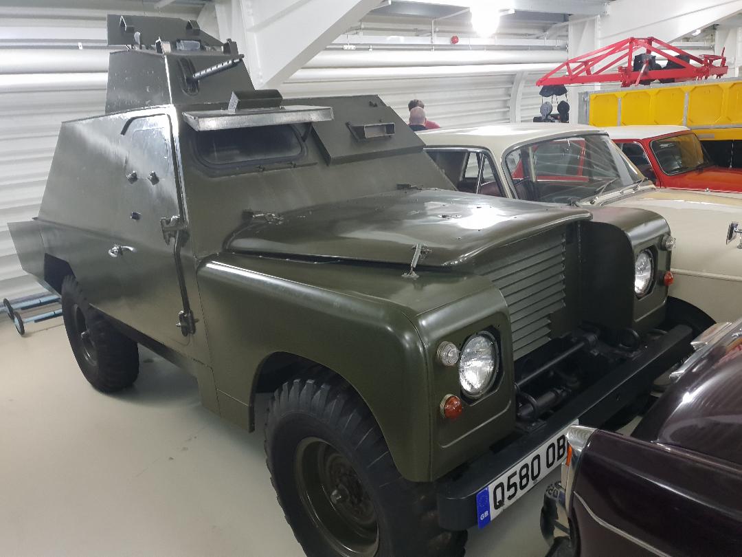 Shorland armoured car dated 1967 at the British Motor Museum, Gaydon. No free photograph of a confirmed Mark 2 was found; the source gives a year but not a mark, so this car may equally be a late Mark 1.