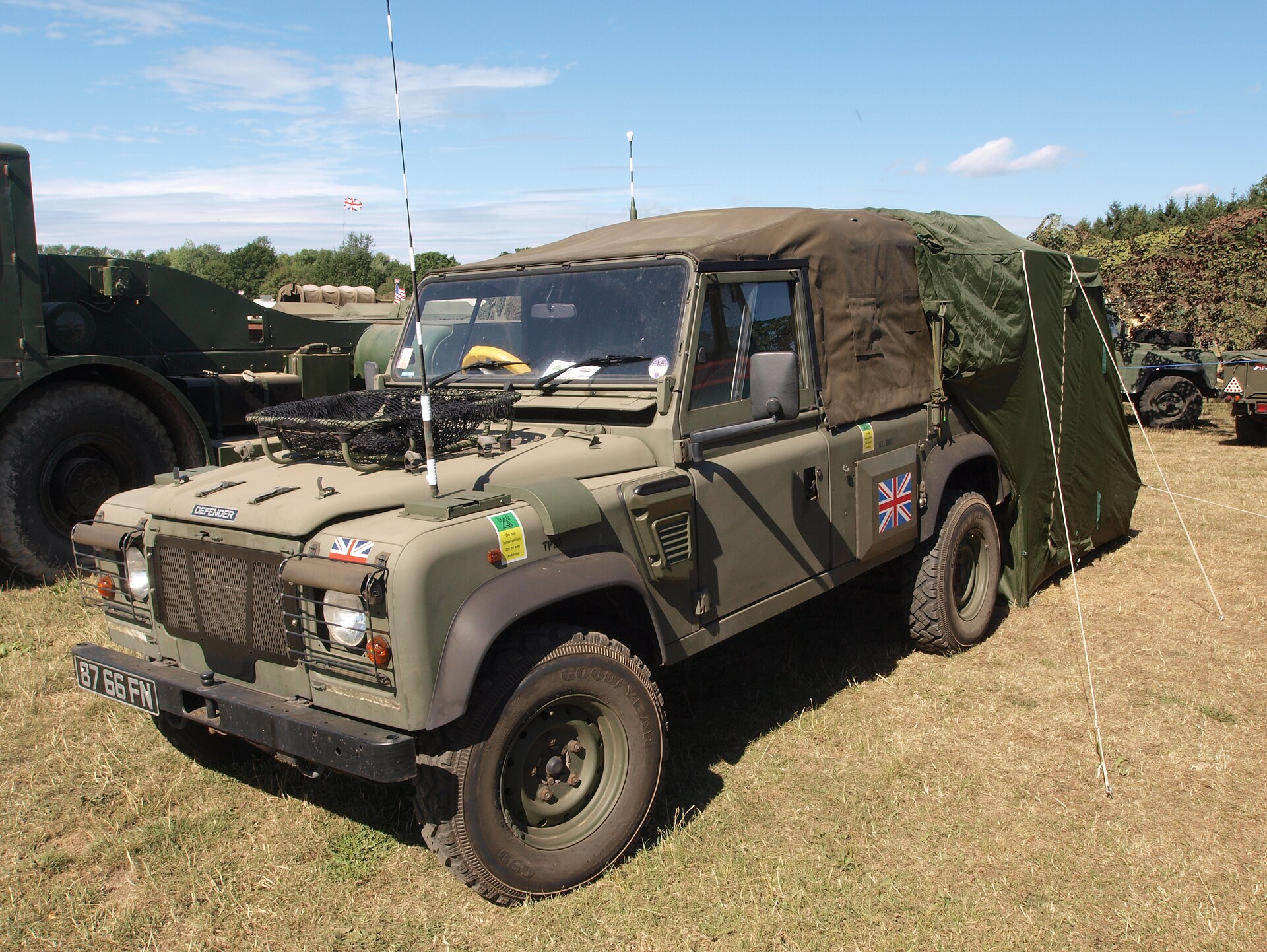 Preserved 1997 Land Rover Wolf TUM hard top