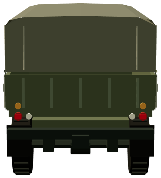 101 Forward Control Cargo — rear render