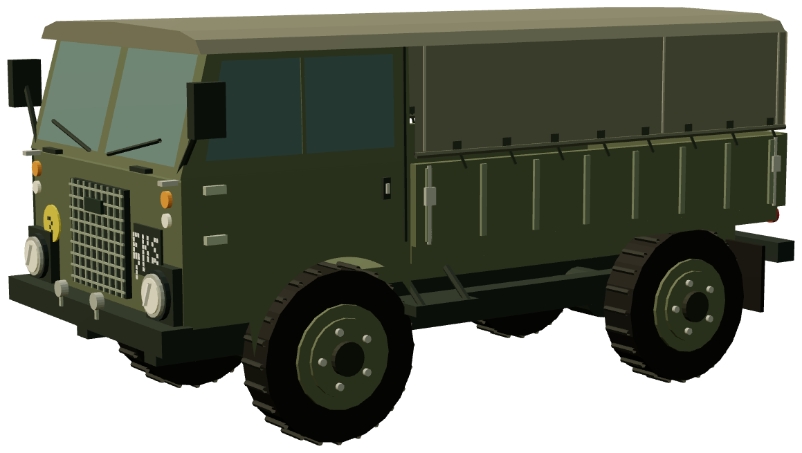 101 Forward Control Cargo — three-quarter render