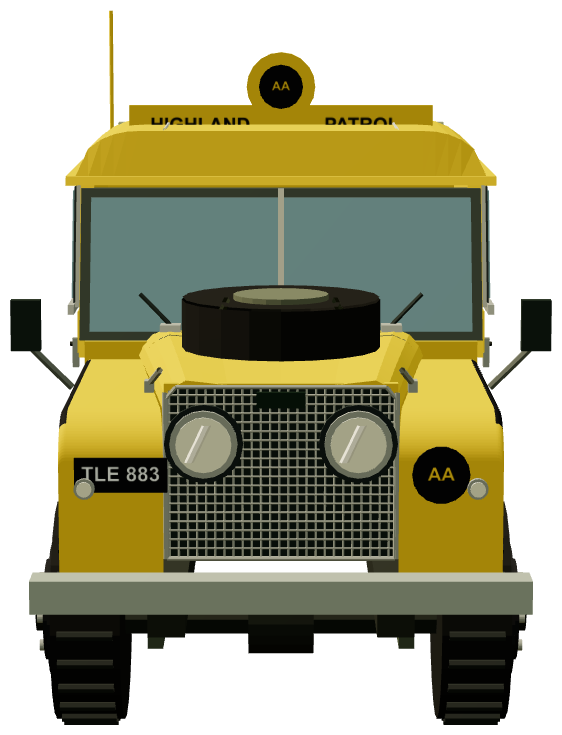 AA Highland Patrol Series I 88 — front render