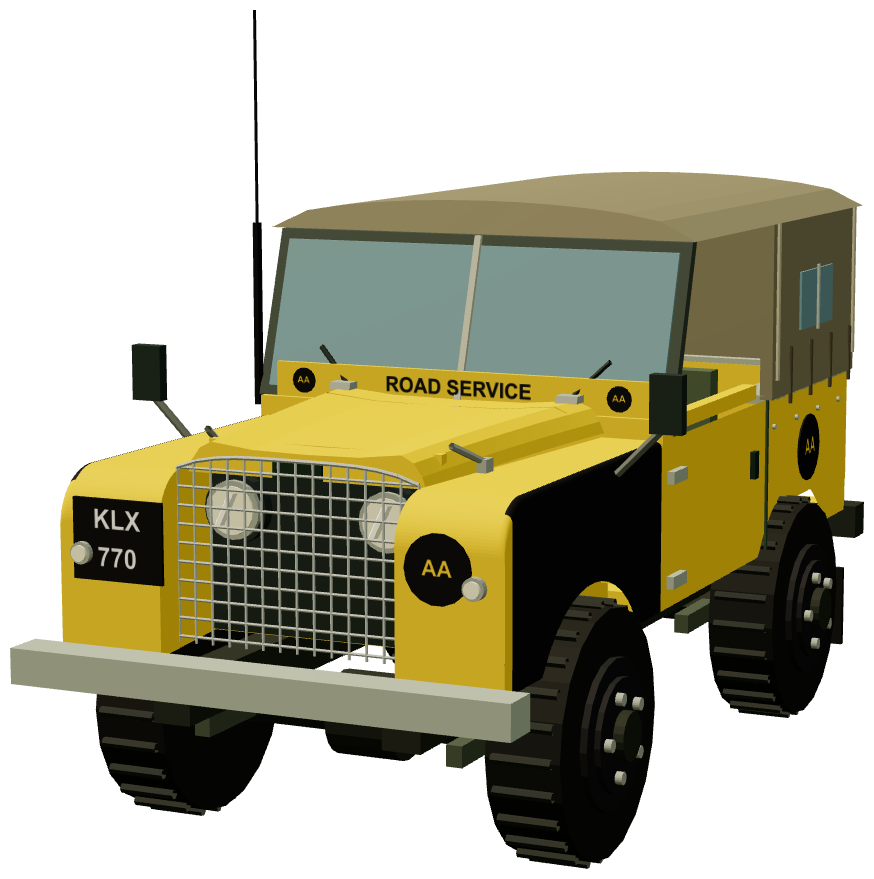 AA Night Patrol Series I 80 — front three-quarter render
