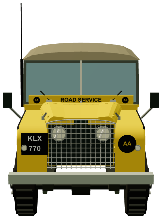 AA Night Patrol Series I 80 — front render