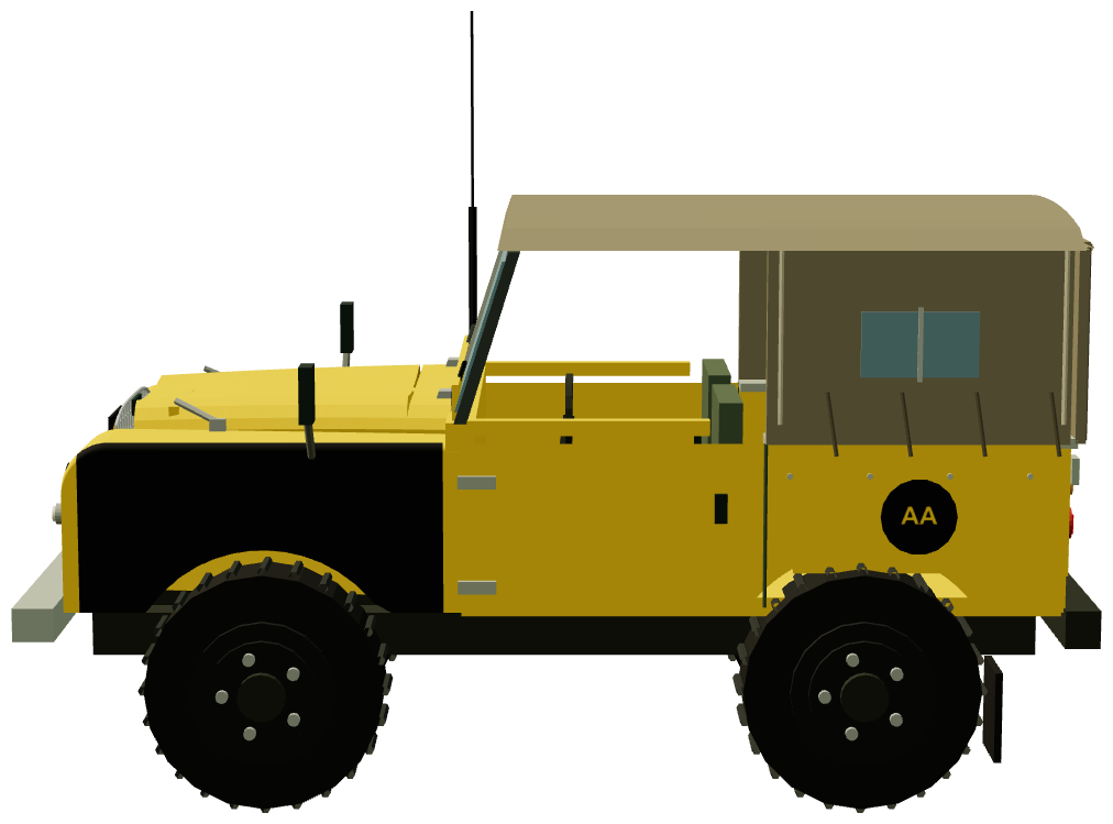 AA Night Patrol Series I 80 — side render