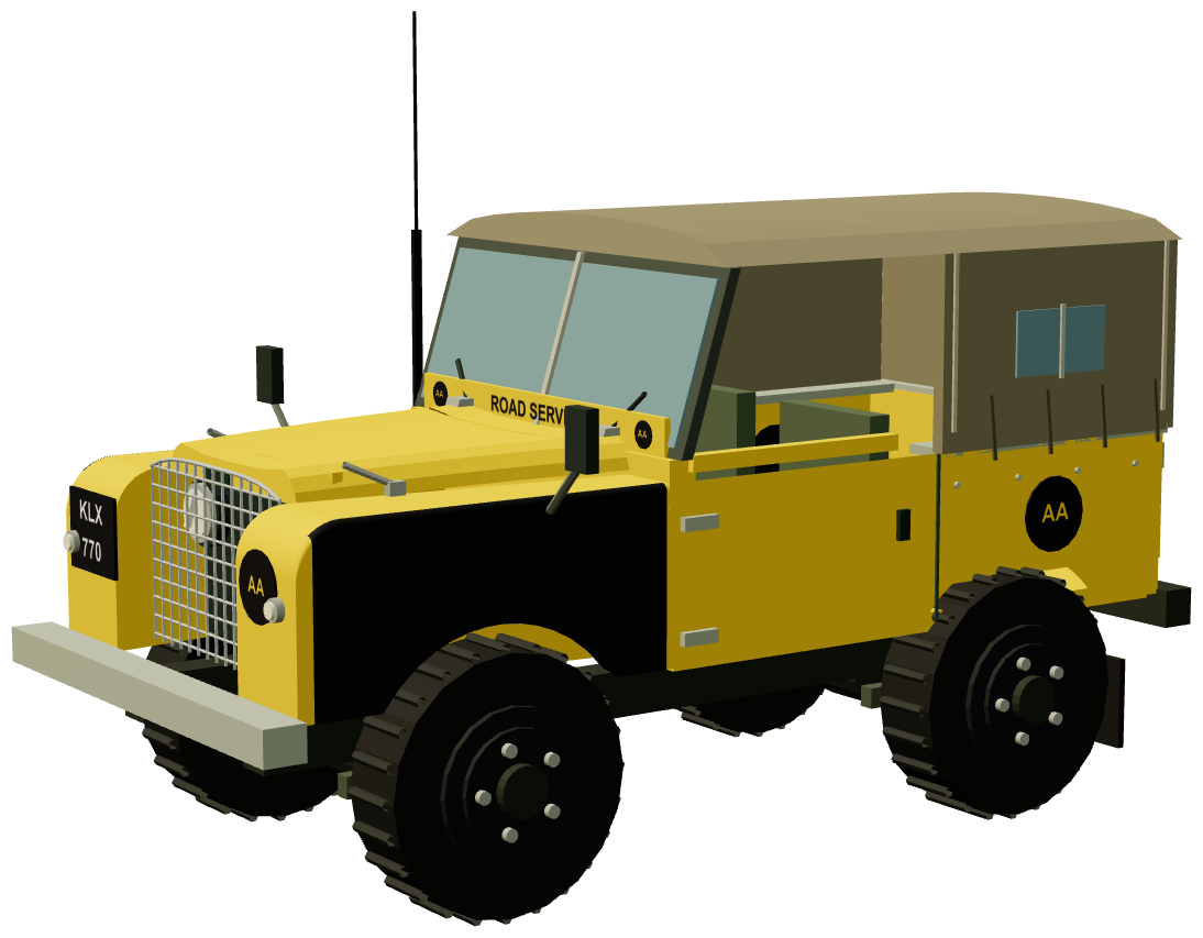 AA Night Patrol Series I 80 — three-quarter render