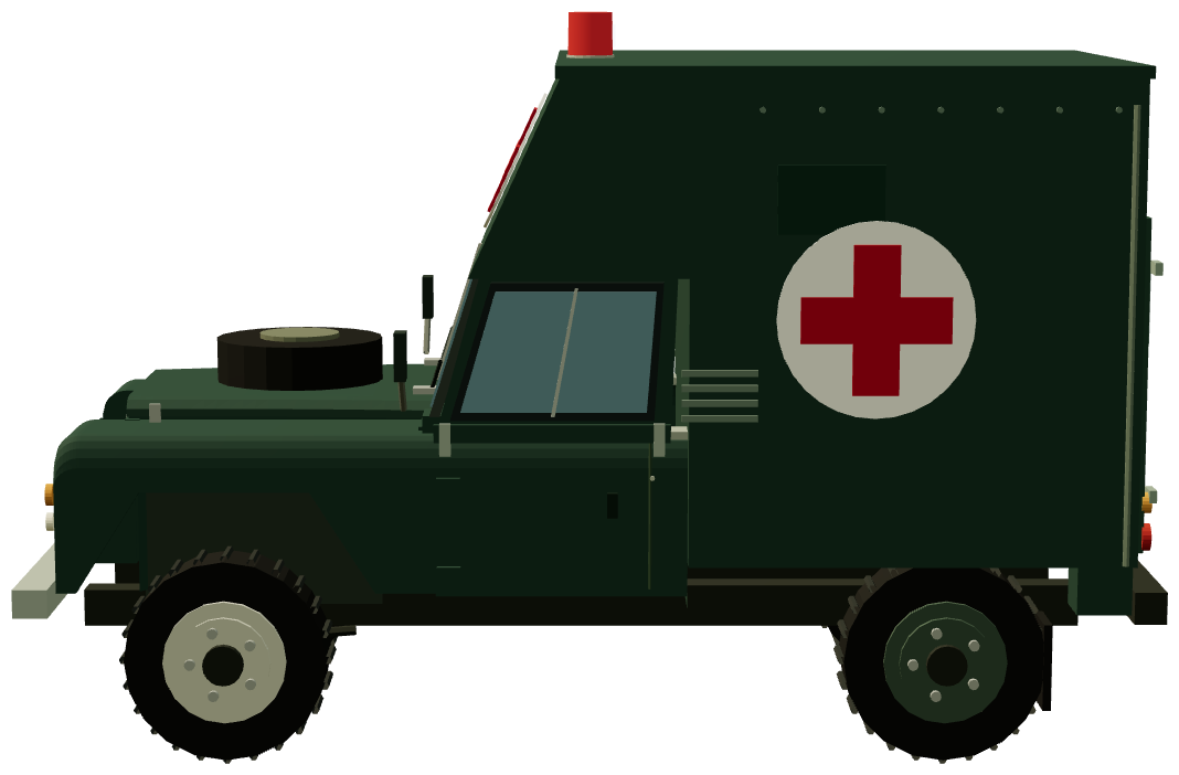 Series II Ambulance — side render