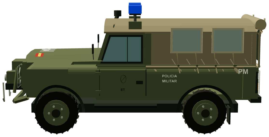 Policía Militar Aníbal — side render