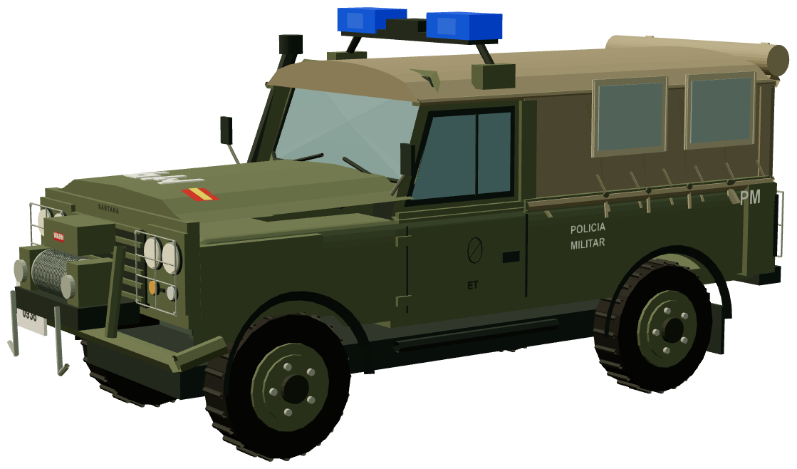 Policía Militar Aníbal — three-quarter render