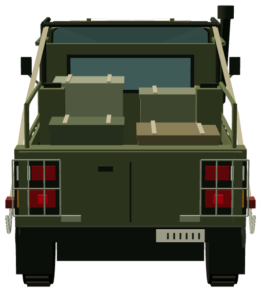 Special Operations Aníbal — rear render