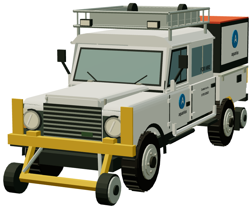 Aquarius R2R — front three-quarter render