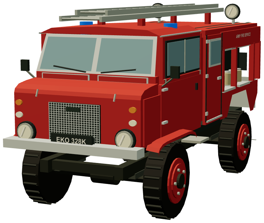 Army Fire Service HCB-Angus FC — front three-quarter render