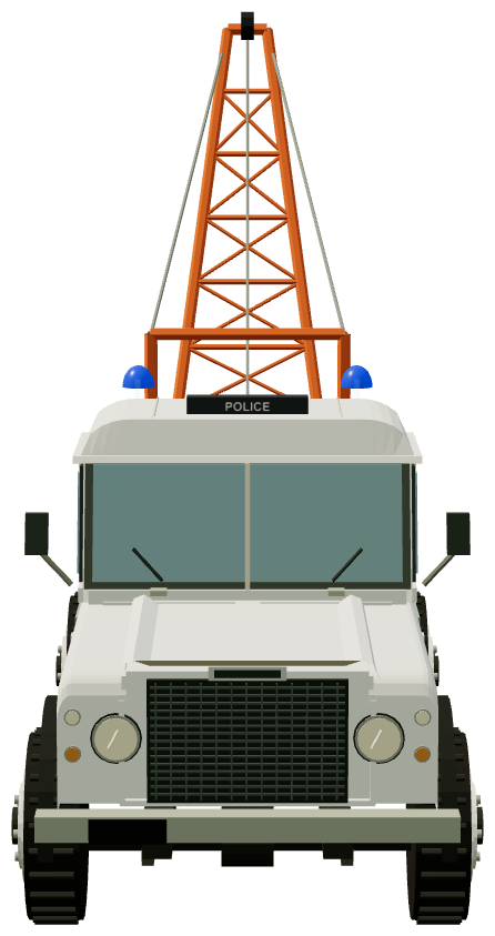 ASSAR 127 Stage 1 V8 Winch Vehicle — front render