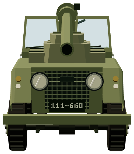 Series II Gun Buggy — front render