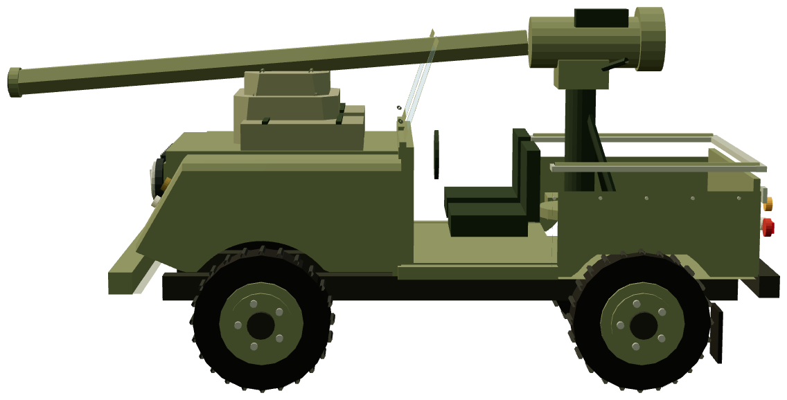 Series II Gun Buggy — side render