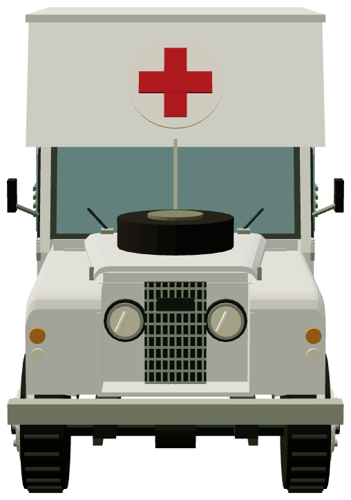 Bandiana UN Series 2A Ambulance — front render