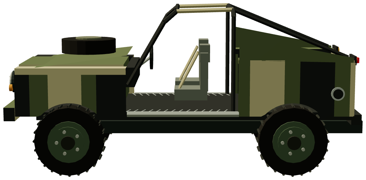 BIRST Mobile Weapons Platform — side render