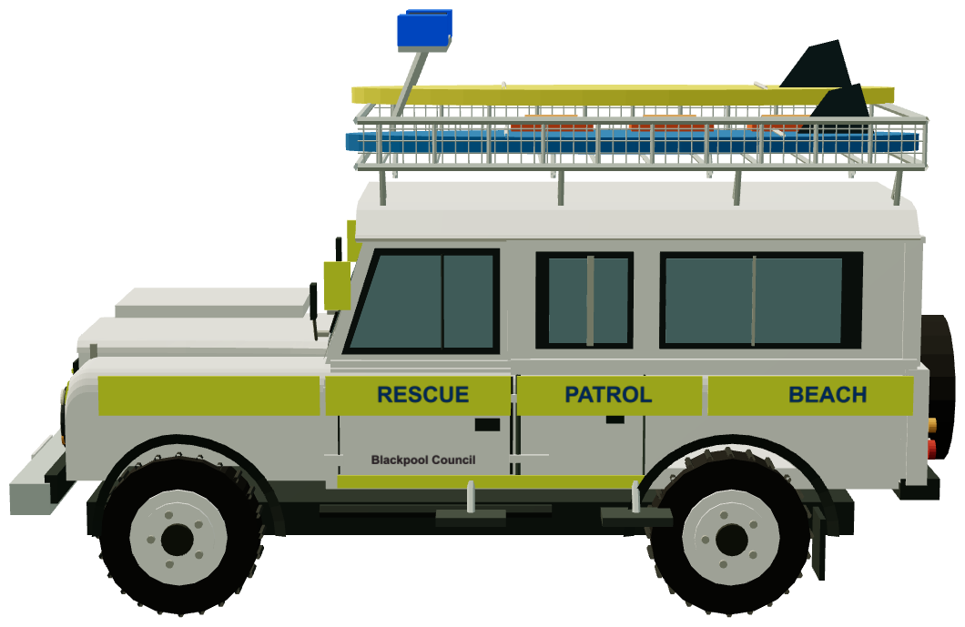 Blackpool Beach Patrol — side render