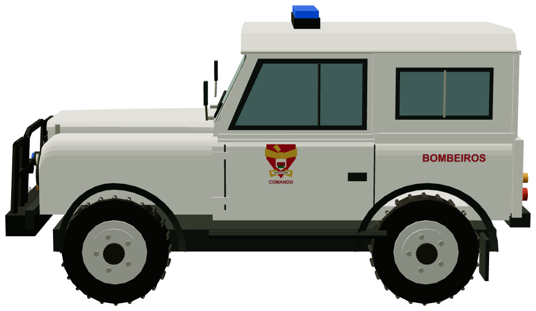 Bombeiros de Leiria Defender Comando — side render