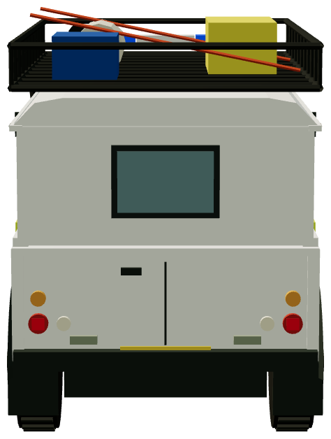 Border Search and Rescue Defender — rear render