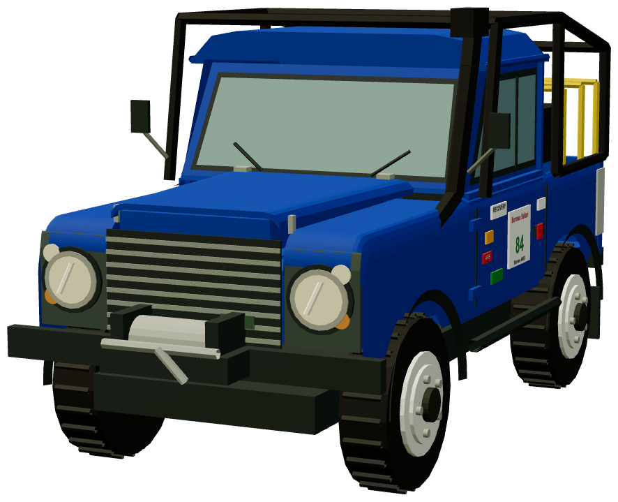 Borneo Safari Recovery Defender 90 — front three-quarter render
