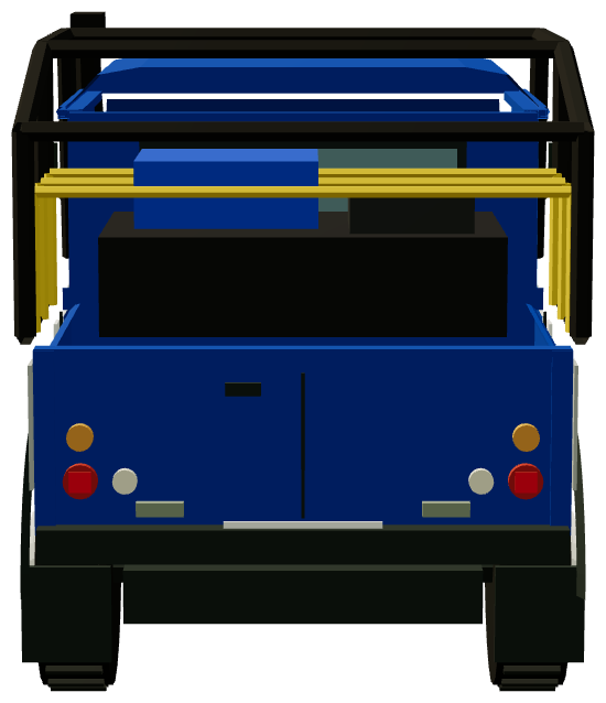 Borneo Safari Recovery Defender 90 — rear render