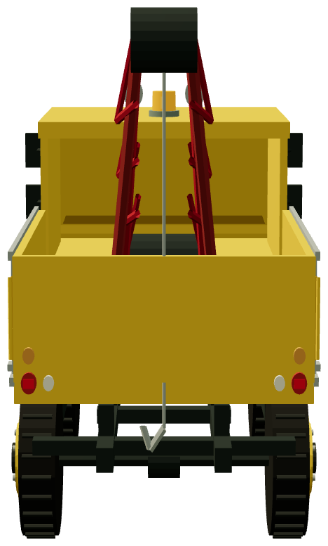 112-inch Buttercup breakdown truck — rear render