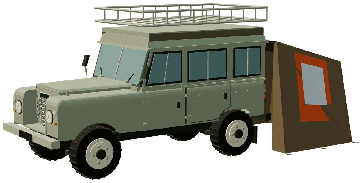 Carawagon Continental — three-quarter render