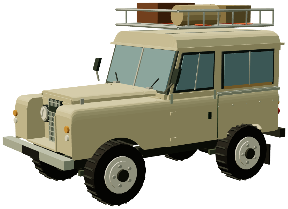 Carawagon Safari — three-quarter render
