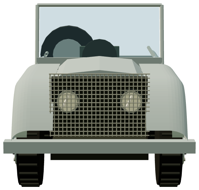 Centre Steer Prototype — front render