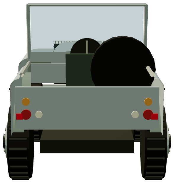 Centre Steer Prototype — rear render