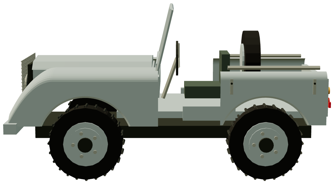 Centre Steer Prototype — side render
