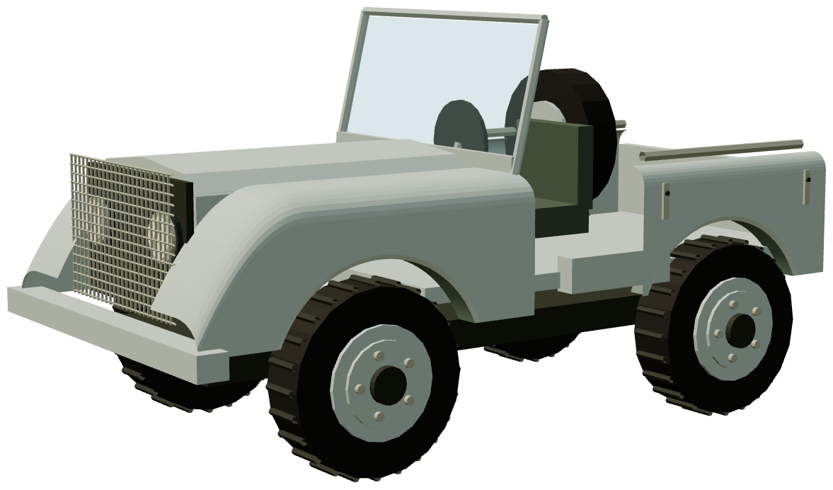 Centre Steer Prototype — three-quarter render