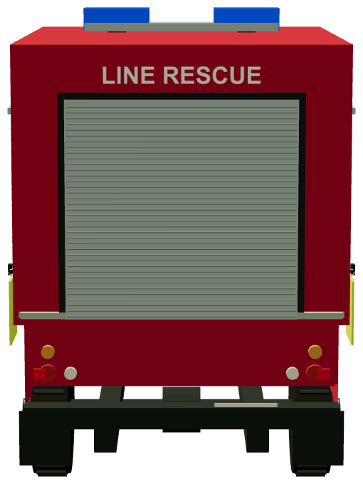 Cleveland Fire Brigade — rear render