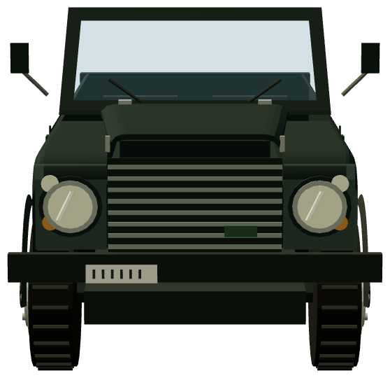 Defender 110 — front render
