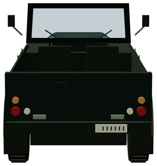 Defender 110 — rear render
