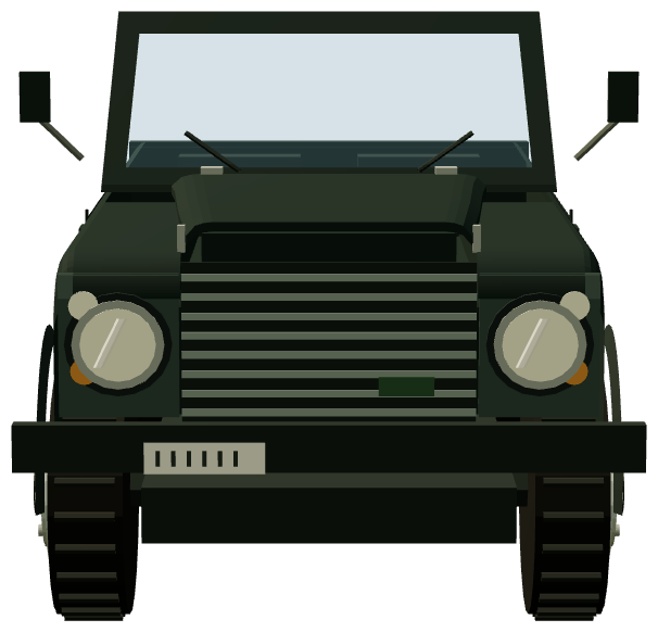Defender 90 — front render