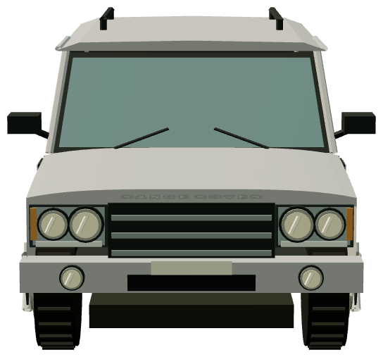 Range Rover L322 — front render