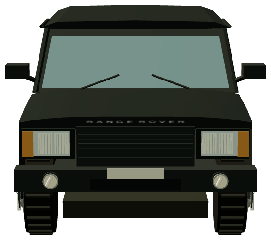 Range Rover P38 — front render