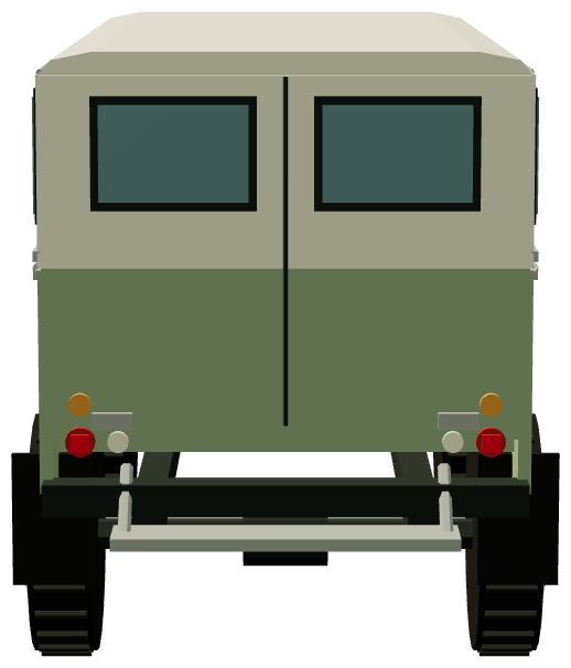 Santana 1300 — rear render