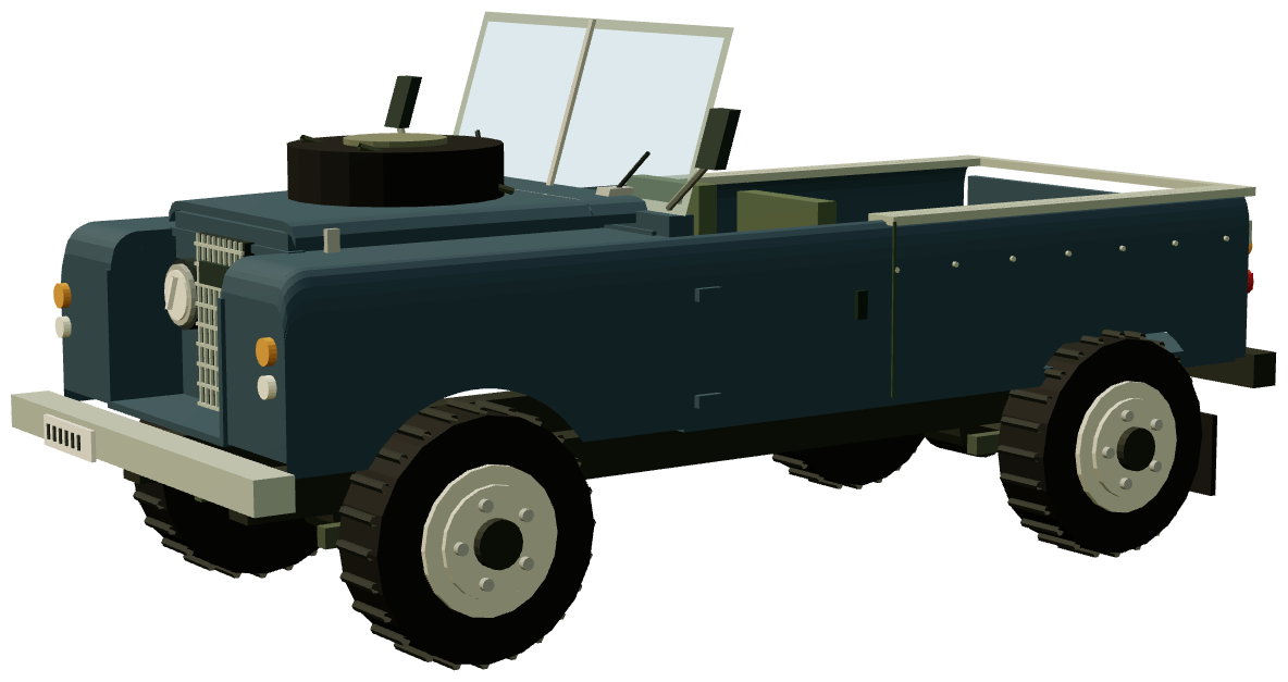 Series II 109″ — three-quarter render