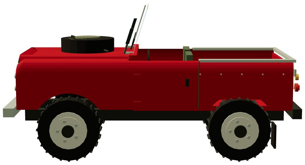 Series III Stage 1 V8 88″ — side render