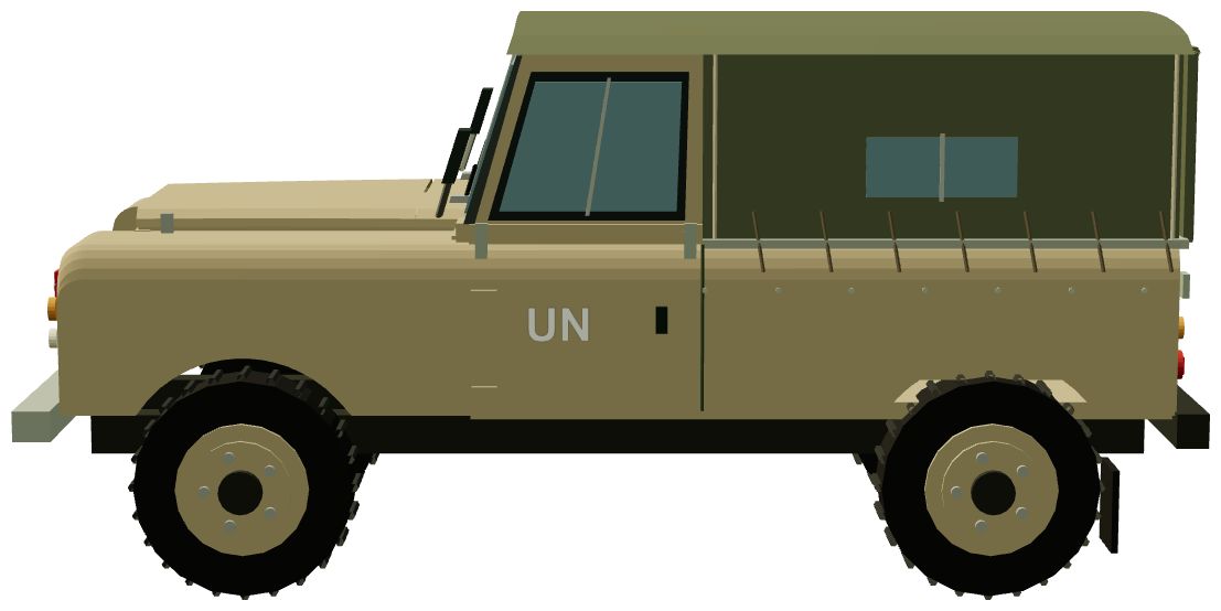 DANCON UNFICYP Series II 109 (Cyprus 1960s) — side render