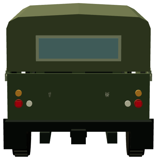 127″ rapier — rear render
