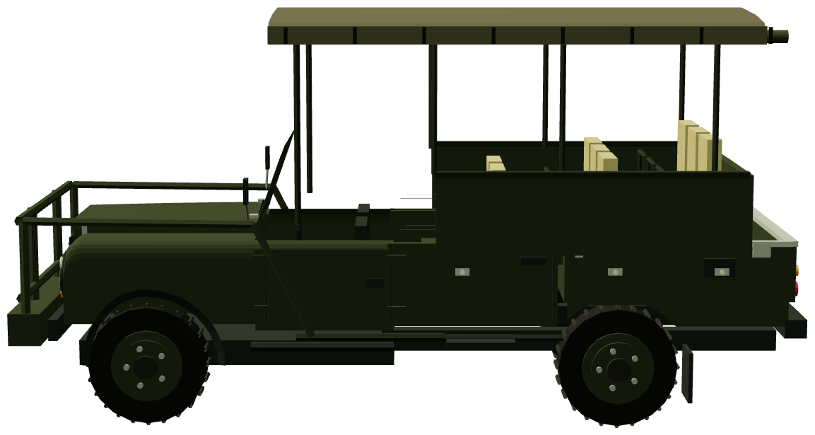 Defender 130 Safari — side render