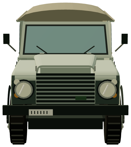 Defender 110 — front render