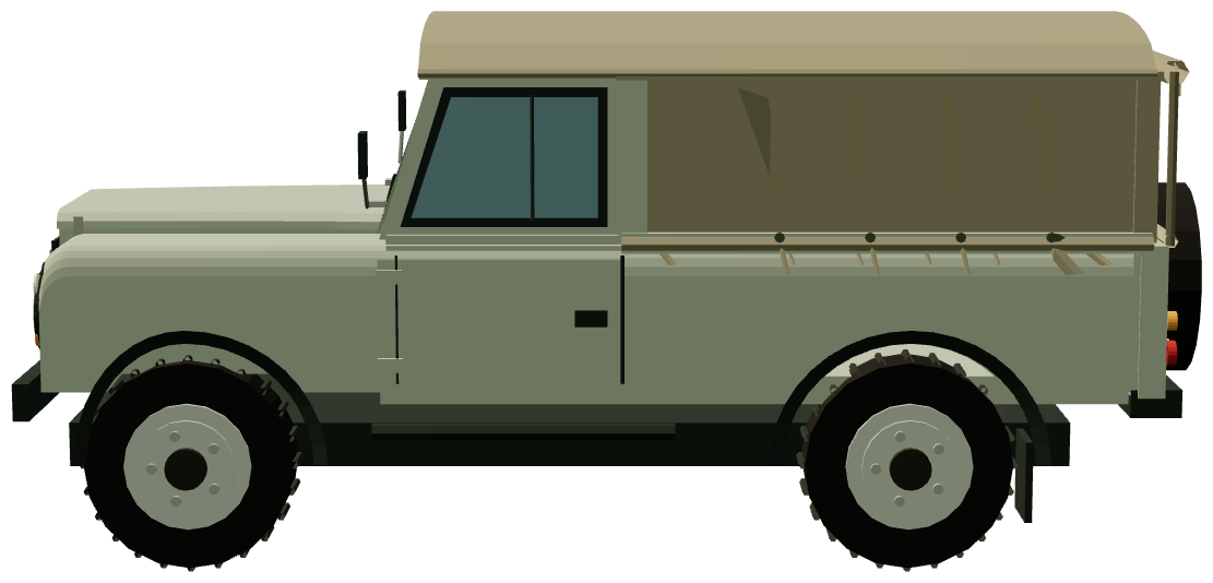 Defender 110 — side render